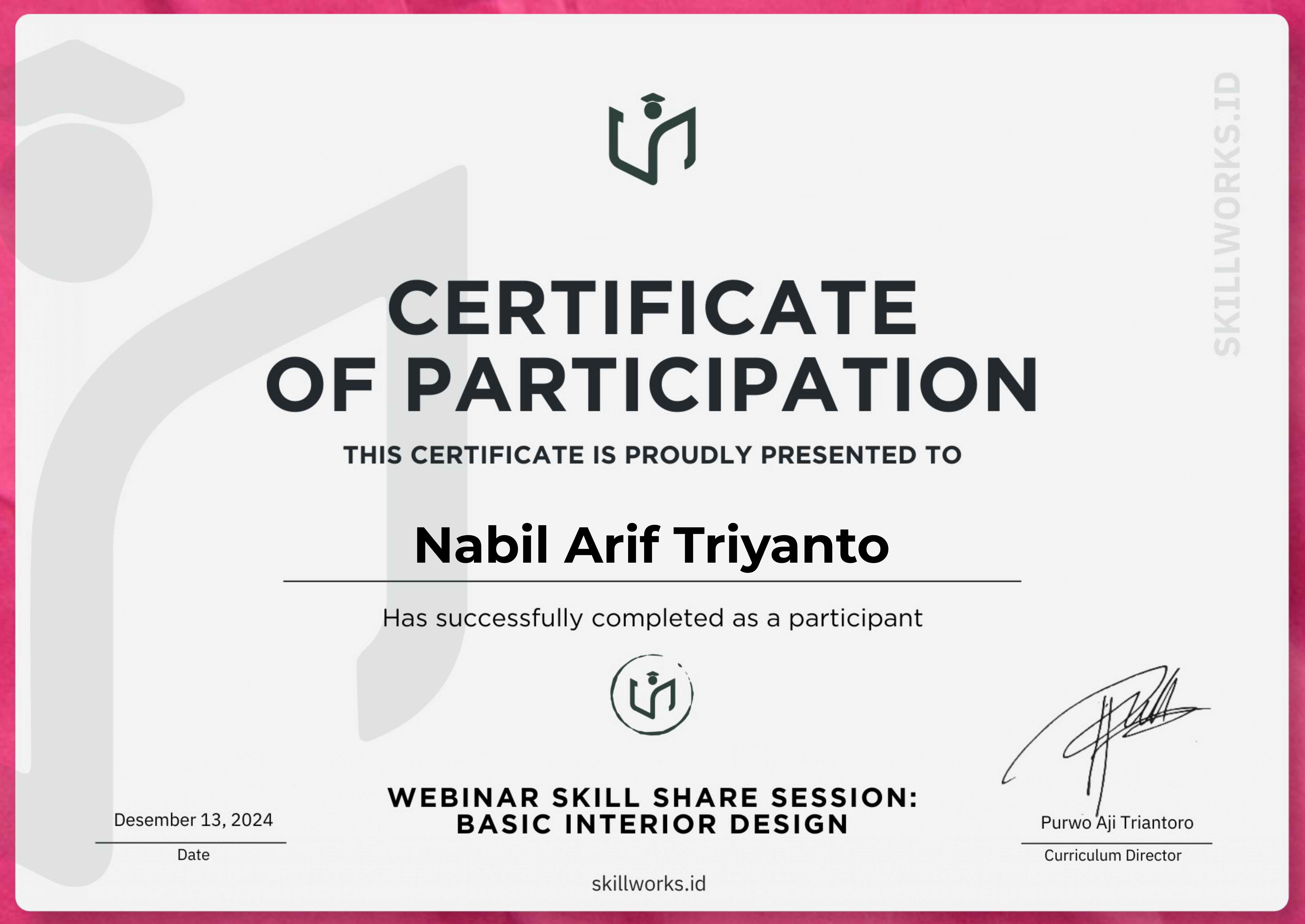 Certificate 1